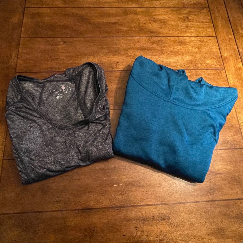 Womens Size Med Columbia Pullover‎ Hoodie + Tangerine Pullover 70.0=R8 1-Lot